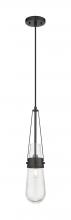 Innovations Lighting 452-1P-BK-G452-4SDY - Milan - 1 Light - 4 inch - Matte Black - Pendant