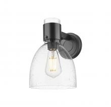 Innovations Lighting 464-1W-BK-G464D-7SDY - Lawton Bell - 1 Light - 8 inch - Matte Black - Sconce