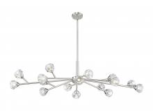 Innovations Lighting 465-16I-PN-G465-CL - Aurora - 16 Light - 48 inch - Polished Nickel - Chandelier