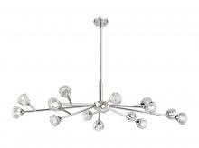 Innovations Lighting 465-16I-SN-G465-CL - Aurora - 16 Light - 48 inch - Satin Nickel - Chandelier
