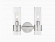Innovations Lighting 467-2W-SN-G467-CL - Arden - 2 Light - 14 inch - Satin Nickel - Bath Vanity Light