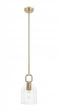 Innovations Lighting 485-1S-CB-G487-6CL - Hudson - 1 Light - 6 inch - Champagne Bronze - Mini Pendant