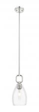Innovations Lighting 485-1S-PN-G485-6CL - Hudson - 1 Light - 6 inch - Polished Nickel - Mini Pendant