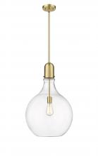 Innovations Lighting 492-1S-SG-G582-16 - Amherst - 1 Light - 16 inch - Satin Gold - Stem hung - Pendant