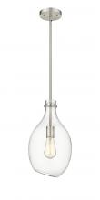 Innovations Lighting 493-1S-SN-G552-9 - Norwalk - 1 Light - 9 inch - Brushed Satin Nickel - Stem hung - Mini Pendant