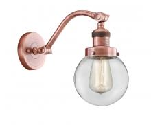 Innovations Lighting 515-1W-AC-G202-6 - Beacon - 1 Light - 6 inch - Antique Copper - Adjustable Sconce