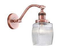 Innovations Lighting 515-1W-AC-G302 - Colton - 1 Light - 6 inch - Antique Copper - Adjustable Sconce
