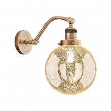 Innovations Lighting 515-1W-BB-G208-8 - Beacon - 1 Light - 8 inch - Brushed Brass - Adjustable Sconce