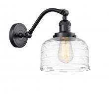 Innovations Lighting 515-1W-BK-G713 - Bell - 1 Light - 8 inch - Matte Black - Adjustable Sconce