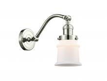 Innovations Lighting 515-1W-PN-G181S - Canton - 1 Light - 7 inch - Polished Nickel - Adjustable Sconce