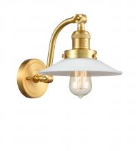 Innovations Lighting 515-1W-SG-G1 - Halophane - 1 Light - 9 inch - Satin Gold - Sconce