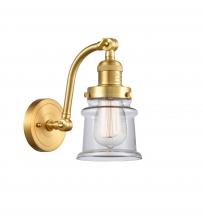 Innovations Lighting 515-1W-SG-G182S - Canton - 1 Light - 7 inch - Satin Gold - Adjustable Sconce