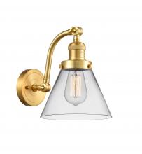Innovations Lighting 515-1W-SG-G42 - Cone - 1 Light - 8 inch - Satin Gold - Adjustable Sconce