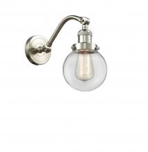 Innovations Lighting 515-1W-SN-G202-6 - Beacon - 1 Light - 6 inch - Brushed Satin Nickel - Adjustable Sconce