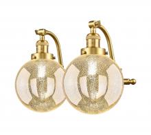 Innovations Lighting 515-2W-SG-G208-8 - Beacon - 2 Light - 18 inch - Satin Gold - Adjustable Bath Vanity Light