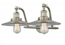 Innovations Lighting 515-2W-SN-G2 - Halophane - 2 Light - 18 inch - Brushed Satin Nickel - Bath Vanity Light