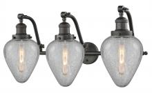 Innovations Lighting 515-3W-OB-G165 - Geneseo - 3 Light - 28 inch - Oil Rubbed Bronze - Adjustable Bath Vanity Light