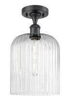 Innovations Lighting 516-1C-BK-G559-8SDY - Bridal Veil - 1 Light - 5 inch - Matte Black - Semi-Flush Mount