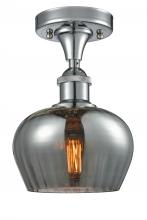 Innovations Lighting 516-1C-PC-G93 - Fenton - 1 Light - 7 inch - Polished Chrome - Semi-Flush Mount