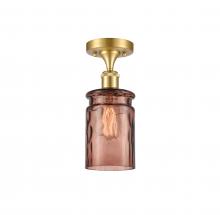 Innovations Lighting 516-1C-SG-G352-TOF - Candor 1 Light Semi-Flush Mount