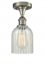 Innovations Lighting 516-1C-SN-G2511 - Caledonia - 1 Light - 5 inch - Brushed Satin Nickel - Semi-Flush Mount