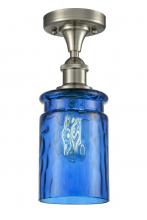 Innovations Lighting 516-1C-SN-G352-BL - Candor 1 Light Semi-Flush Mount