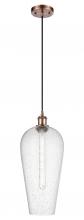 Innovations Lighting 516-1P-AC-G456-8SDY - Chelsea - 1 Light - 8 inch - Antique Copper - Cord hung - Mini Pendant