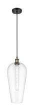 Innovations Lighting 516-1P-BAB-G456-8CL - Chelsea - 1 Light - 8 inch - Black Antique Brass - Cord hung - Mini Pendant