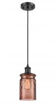 Innovations Lighting 516-1P-BK-G352-TOF - Candor 1 Light Mini Pendant