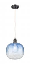 Innovations Lighting 516-1P-OB-G481-10SB - Brookhaven Sphere - 1 Light - 11 inch - Oil Rubbed Bronze - Cord hung - Mini Pendant
