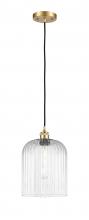 Innovations Lighting 516-1P-SG-G559-8CL - Bridal Veil - 1 Light - 5 inch - Satin Gold - Cord hung - Mini Pendant