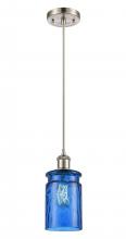 Innovations Lighting 516-1P-SN-G352-BL - Candor 1 Light Mini Pendant