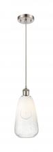Innovations Lighting 516-1P-SN-G480-6OP - Brookhaven Almond - 1 Light - 6 inch - Brushed Satin Nickel - Cord hung - Mini Pendant