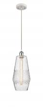 Innovations Lighting 516-1P-WPC-G684-7 - Windham - 1 Light - 7 inch - White Polished Chrome - Cord hung - Mini Pendant