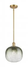 Innovations Lighting 516-1S-SG-G481-10SL - Brookhaven Sphere - 1 Light - 11 inch - Satin Gold - Stem hung - Mini Pendant