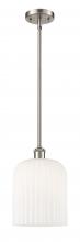 Innovations Lighting 516-1S-SN-G559-8GWH - Bridal Veil - 1 Light - 5 inch - Brushed Satin Nickel - Mini Pendant