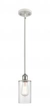 Innovations Lighting 516-1S-WPC-G802 - Clymer - 1 Light - 4 inch - White Polished Chrome - Mini Pendant