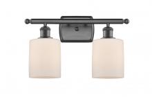 Innovations Lighting 516-2W-OB-G111 - Cobbleskill - 2 Light - 15 inch - Oil Rubbed Bronze - Bath Vanity Light
