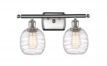 Innovations Lighting 516-2W-SN-G1113 - Cobbleskill - 2 Light - 15 inch - Brushed Satin Nickel - Bath Vanity Light