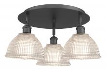 Innovations Lighting 516-3C-BK-G422 - Arietta - 3 Light - 20 inch - Matte Black - Semi-Flush Mount