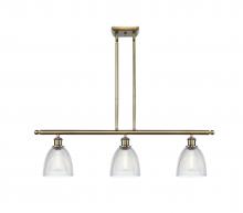 Innovations Lighting 516-3I-AB-G382 - Castile - 3 Light - 36 inch - Antique Brass - Stem hung - Island Light