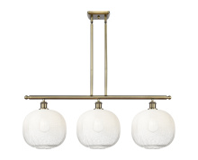 Innovations Lighting 516-3I-AB-G481-10OP - Brookhaven Sphere - 3 Light - 37 inch - Antique Brass - Stem Hung - Island Light
