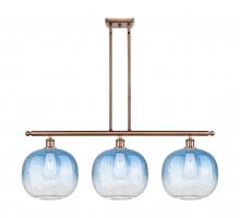 Innovations Lighting 516-3I-AC-G481-10SB - Brookhaven Sphere - 3 Light - 37 inch - Antique Copper - Stem Hung - Island Light