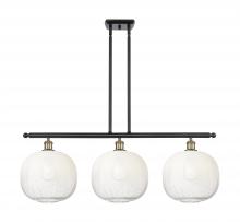 Innovations Lighting 516-3I-BAB-G481-10OP - Brookhaven Sphere - 3 Light - 37 inch - Black Antique Brass - Stem Hung - Island Light
