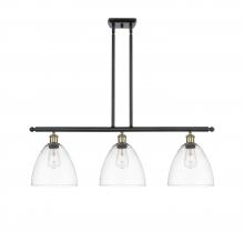 Innovations Lighting 516-3I-BAB-GBD-92 - Bristol - 3 Light - 36 inch - Black Antique Brass - Stem hung - Island Light