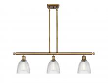 Innovations Lighting 516-3I-BB-G382 - Castile - 3 Light - 36 inch - Brushed Brass - Stem hung - Island Light