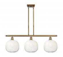Innovations Lighting 516-3I-BB-G481-10OP - Brookhaven Sphere - 3 Light - 37 inch - Brushed Brass - Stem Hung - Island Light