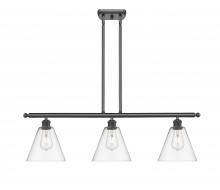 Innovations Lighting 516-3I-OB-GBC-82 - Berkshire - 3 Light - 36 inch - Oil Rubbed Bronze - Stem hung - Island Light