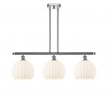 Innovations Lighting 516-3I-PC-G1217-10WV - White Venetian - 3 Light - 37 inch - Polished Chrome - Stem Hung - Island Light