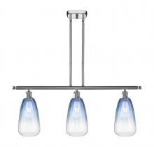 Innovations Lighting 516-3I-PC-G480-6SB - Brookhaven Almond - 3 Light - 36 inch - Polished Chrome - Stem Hung - Island Light